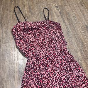 Victoria’s Secret Pink Leopard Midi Dress